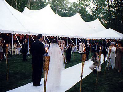 Couple getting married